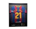 Frenkie de Jong FC Barcelona 20/21 ingelijst thuis shirt, Buitenlandse clubs, Soccersignings.nl, Shirt, Nieuw