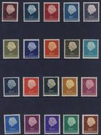 Postfris, Kon. Juliana 'en profil' 1953-1967 NVPH 617/636, Verzenden, Na 1940, Postfris