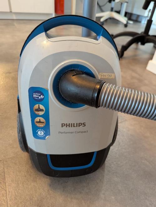 Philips Performer Compact stofzuiger – showroommodel, Witgoed en Apparatuur, Stofzuigers, Gebruikt, Stofzuiger, Minder dan 1200 watt