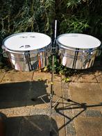 Timbales set 13''+14'', Ophalen of Verzenden, Zo goed als nieuw, Overige merken