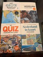 5 bosatlas puzzelboeken, Ophalen of Verzenden, Zo goed als nieuw