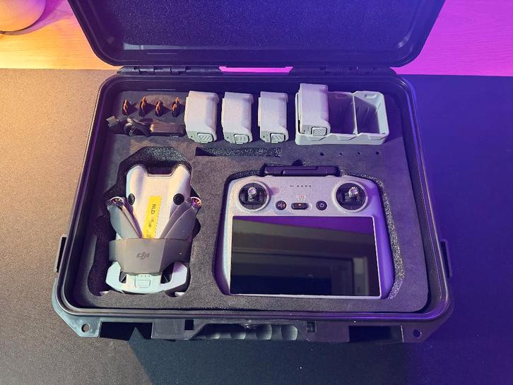 DJI Mini 4 Pro Fly More Set + Koffer & Extra's, Audio, Tv en Foto, Drones, Zo goed als nieuw, Drone met camera, Ophalen