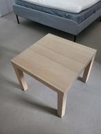 Ikea Lack tafeltje - wit galazuurd eikeneffect (55x55cm), Ophalen, Gebruikt