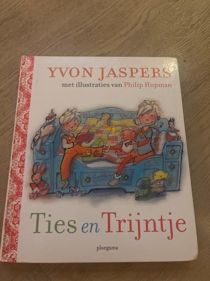 Ties en Trijntje - Yvon Jaspers, Boeken, Kinderboeken | Jeugd | onder 10 jaar, Gelezen, Fictie algemeen, Ophalen of Verzenden