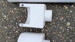 Regenpijp wit 80mm met bladafscheider opvangbak, Doe-het-zelf en Verbouw, Buizen en Afvoer, Ophalen, Afvoer, Pvc, Zo goed als nieuw
