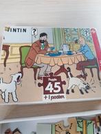 Kuifje kinder puzzel met extra poster, Verzamelen, Ophalen of Verzenden, Kuifje, Gebruikt, Boek of Spel