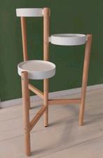 Plantenstandaard IKEA SATSUMAS bamboe wit 78 cm, Huis en Inrichting, Ophalen, Overige soorten, Halfschaduw, Minder dan 100 cm