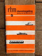 RTM Dienstregeling geldig vanaf 26 mei 1974, Ophalen of Verzenden, Gebruikt, Tram, Boek of Tijdschrift