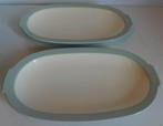 Petrus Regout pastel twee ovale schalen, Antiek en Kunst, Ophalen of Verzenden