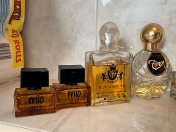Diverse parfums & eau de toilettes. Miniatuur en regulier. beschikbaar voor biedingen