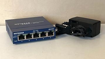 Netgear ProSafe GS105E 5-port Gigabit switch