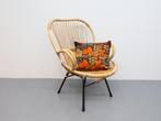 Vintage fauteuil rotan #Rotundumvintage, Huis en Inrichting, Fauteuils, Riet of Rotan, Vintage tuinmeubel, Minder dan 75 cm, Gebruikt