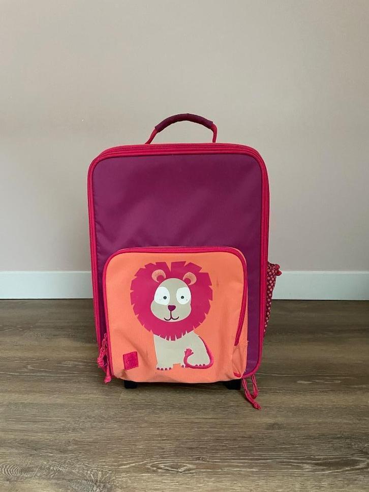 Lässig Kinder trolley/koffer (h40/b30/d20), Sieraden, Tassen en Uiterlijk, Koffers, Gebruikt, Zacht kunststof, Minder dan 50 cm