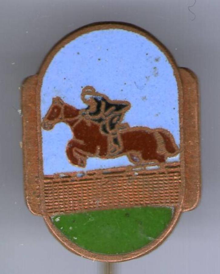 Paarden race email op koper speldje ( N_124a ), Verzamelen, Speldjes, Pins en Buttons, Nieuw, Speldje of Pin, Dier of Natuur, Verzenden