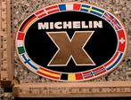 Vintage sticker Michelin X autoband merk logo, Ophalen of Verzenden, Zo goed als nieuw
