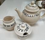 Nieuw! Black Toast Theepot suikerpot jug, Emma Bridgewater, Huis en Inrichting, Keuken | Servies, Overige typen, Nieuw, Ophalen of Verzenden