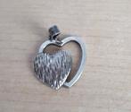 zilveren hanger hartje, Overige materialen, Ophalen of Verzenden, Zo goed als nieuw, Hart