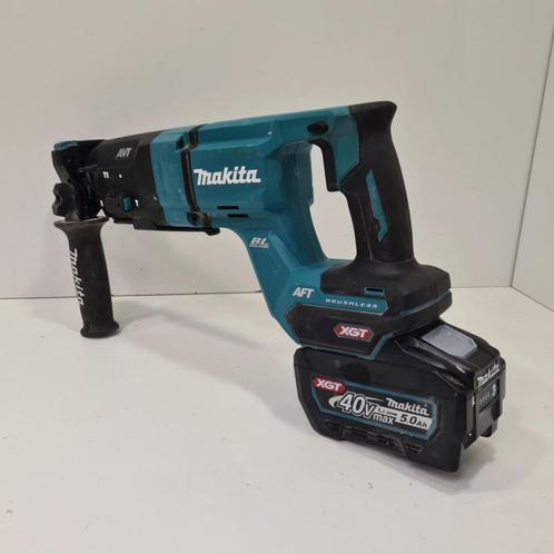 Makita HR007GM201 40 V Max Combihamer incl. Accu in Nette St, Doe-het-zelf en Verbouw, Gereedschap | Boormachines, Zo goed als nieuw