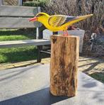 HOUTEN VOGEL OP STRONK, Ophalen