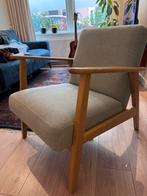 Ekenäset IKEA fauteuil, eiken/Gunnared lichtgroen, Huis en Inrichting, Fauteuils, Ophalen, 75 tot 100 cm, Zo goed als nieuw, 50 tot 75 cm
