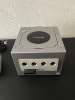 Zilver Nintendo Gamecube, Spelcomputers en Games, Spelcomputers | Nintendo GameCube, Ophalen of Verzenden, Zo goed als nieuw, Zilver