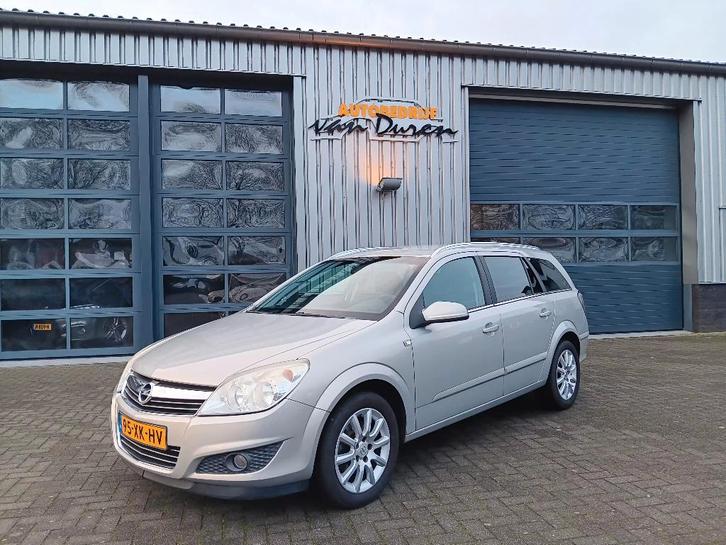 Opel Astra 1.6 16V 85KW St.wgn. 2007 Grijs  Temptation Trekh, Auto's, Opel, Bedrijf, Te koop, Astra, ABS, Airbags, Boordcomputer