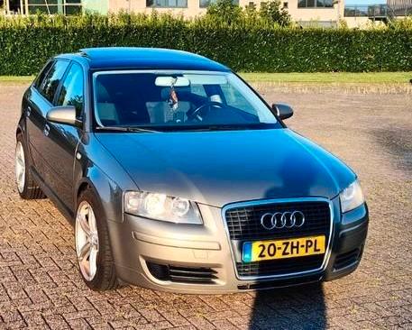 Audi A3 1.9 TDI Sportback 77KW DPF 2008 Beige, Auto's, Audi, Particulier, A3, Elektrische buitenspiegels, Elektrische ramen, Panoramadak