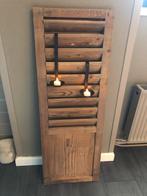 Origineel Frans Louvre Deurtje 100 x 40 cm, Gebruikt, Bruin, Ophalen of Verzenden, 75 cm of meer