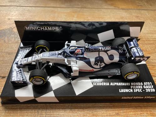 ✅ Pierre Gasly 1:43 Launch Spec 2020 Alpha Tauri Honda AT01, Verzamelen, Automerken, Motoren en Formule 1, Nieuw, Formule 1, Ophalen of Verzenden