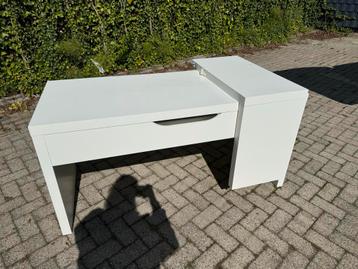Ikea Malm bureau wit met uitschuifbaarblad - afbeelding 8