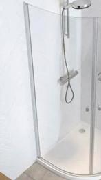 Douche deur / wand half rond, Doe-het-zelf en Verbouw, Sanitair, Ophalen, Zo goed als nieuw, Douche