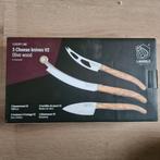 Kaas set messen in koffer, Ophalen of Verzenden, Nieuw, Rvs of Chroom