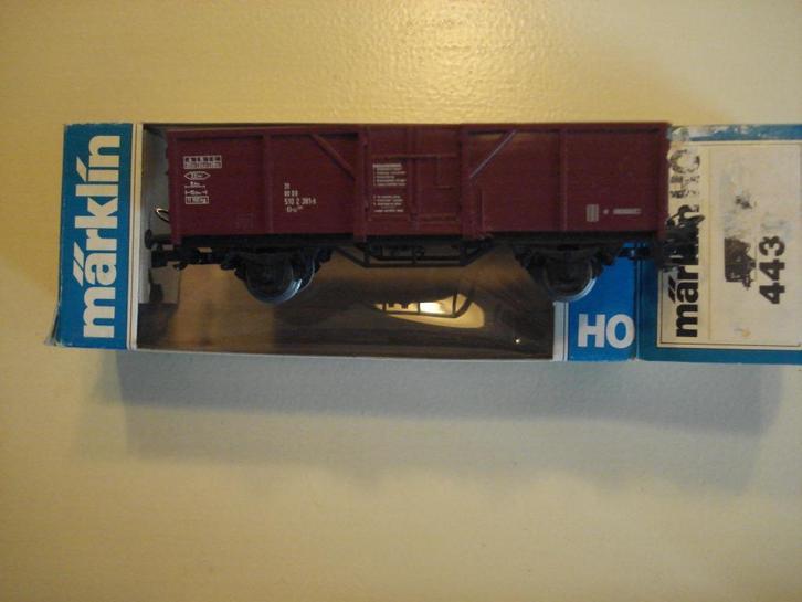 Marklin 4430 goederenwagon DB (1), Hobby en Vrije tijd, Modeltreinen | H0, Gebruikt, Wagon, Wisselstroom, Märklin, Ophalen