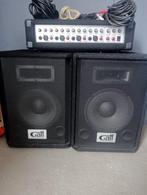 Versterker mixer
2x 200 watt

2 speakers 400watt p.s
10 inch, Zo goed als nieuw, 120 watt of meer, Front, Rear of Stereo speakers