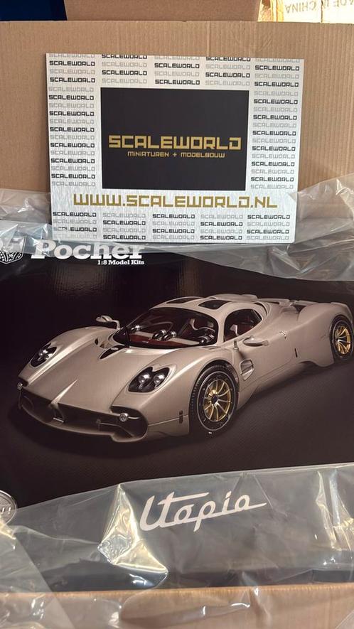 Pocher 1:8 Pagani Utopia Kit ( nog 1 beschikbaar), Hobby en Vrije tijd, Modelauto's | 1:5 tot 1:12, Nieuw, Auto, 1:5 t/m 1:8, Ophalen of Verzenden