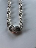 Guess Ketting met Hart Hanger, Met hanger, Ophalen of Verzenden, Zo goed als nieuw, Zilver