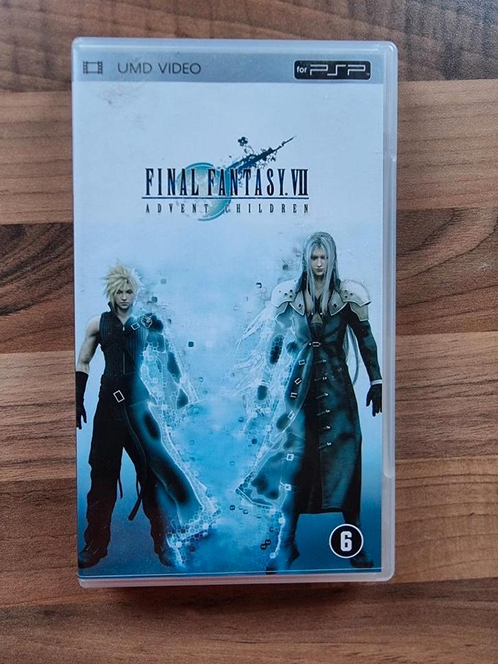 Final Fantasy VII 7 Advent Children, Spelcomputers en Games, Games | Sony PlayStation Portable, Zo goed als nieuw, Role Playing Game (Rpg)