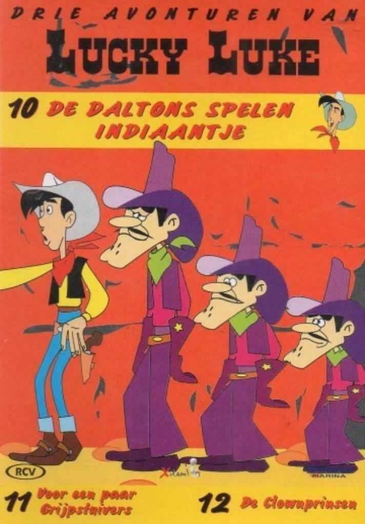 Lucky Luke 10-12 De Avonturen van Lucky Luke!, Cd's en Dvd's, Dvd's | Kinderen en Jeugd, Zo goed als nieuw, Avontuur, Alle leeftijden