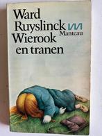 Ward Ruyslinck: Wierook en tranen, Ophalen of Verzenden, Gelezen, Ward Ruyslinck, België