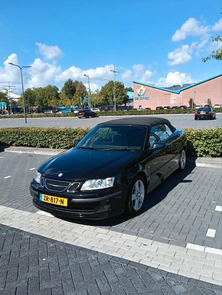 Saab 9-3 Cabrio Vector 2005, Auto's, Saab, Bedrijf, Saab 9-3, ABS, Airconditioning, Alarm, Boordcomputer, Centrale vergrendeling