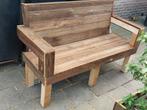 zelfgemaakte tuinbank, Ophalen, Nieuw, Hout
