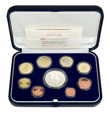 Vaticaan 2022 Euro Munten Set proof beschikbaar voor biedingen