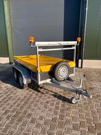750kg Tendemasser aanhanger met zwaailampbalk, Auto diversen, Aanhangers en Bagagewagens, Ophalen, Zo goed als nieuw