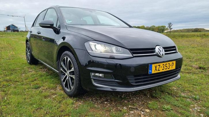 VW Golf 7 1.4 TSI  automaat DSG 5D zwart pano ,stuurverwarmi, Auto's, Volkswagen, Particulier, Golf, ABS, Achteruitrijcamera, Adaptieve lichten