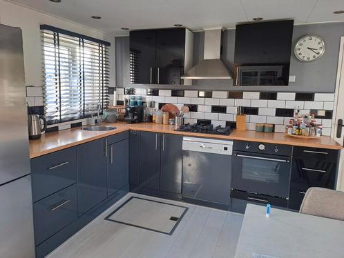 Hoekkeuken, Huis en Inrichting, Keuken | Complete keukens, Gebruikt, Hoekkeuken, Kunststof, Ophalen