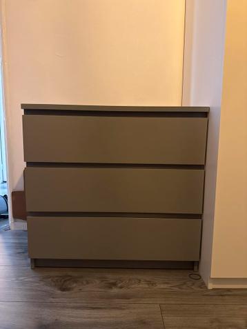 Ikea Malm ladekast met 3 lades - afbeelding 1