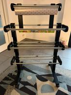 Professionele papierrolhouder inpakpapierhouder cadeaupapier, Ophalen, Zo goed als nieuw