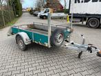 Enkelas aanhanger aanhangwagen met lier en reserveband, Ophalen of Verzenden