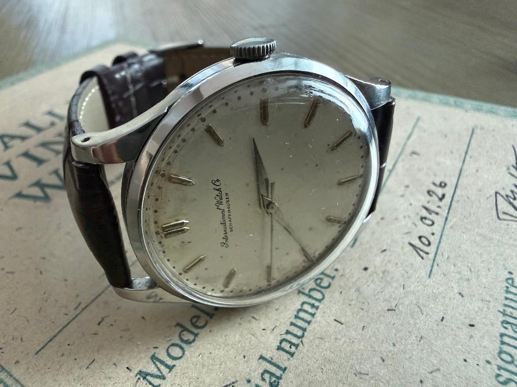 IWC Calatrava 89, Sieraden, Tassen en Uiterlijk, Horloges | Heren, Overige merken, Staal, Verzenden, Polshorloge