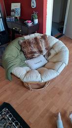 Rotan Loungestoel van Jysk, Huis en Inrichting, Fauteuils, Ophalen, Gebruikt, 100 tot 125 cm, Riet of Rotan